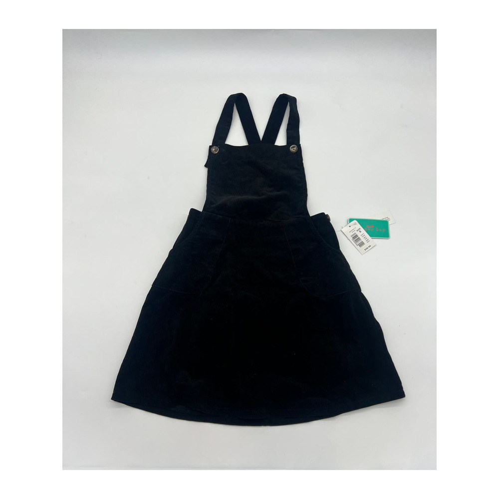 NWT Copper Key Black Corduroy Jumper Dress